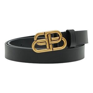Balenciaga BB THIN BELT Leather Belt